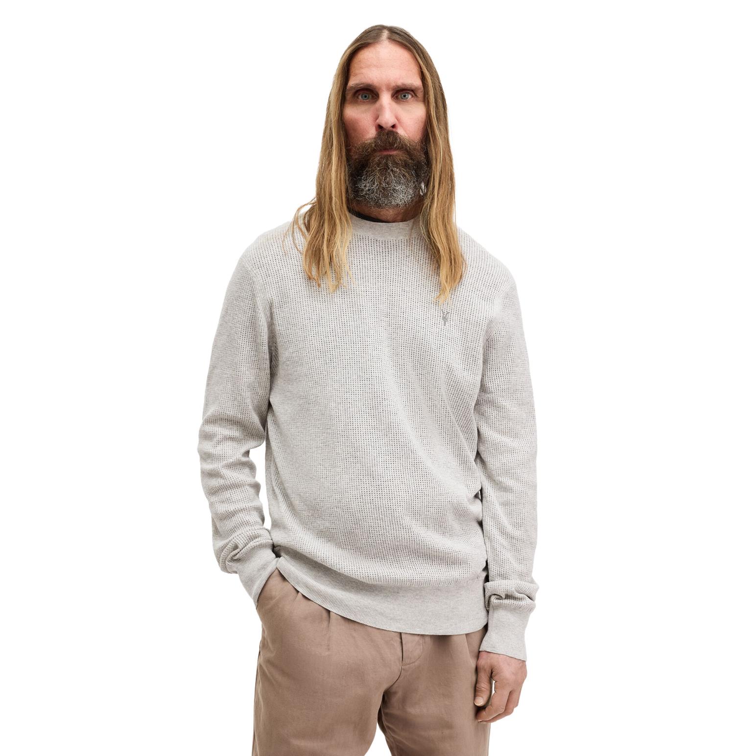 AllSaints Aubrey Ramskull Crew Neck Jumper